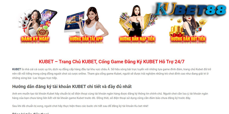 Giới Thiệu Kubet88 - Cổng Game Bài Trực Tuyến An Toàn Và Đẳng Cấp